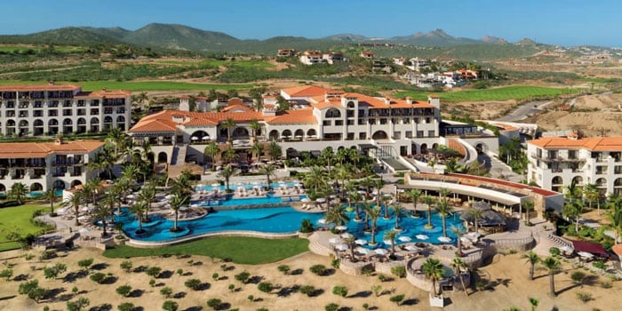 Pool at Secrets Puerto Los Cabos resort